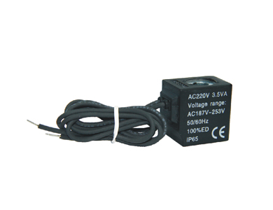 Coil - Airtac | for 4V2/3/400 Series Valve | 9mm | 24 VDC | Grommet