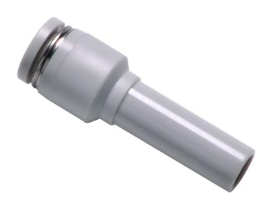 Reduktion Steckverbindung - Airtac | Anschlussgrösse: 6mm -> 4mm | Kunststoff | Grau