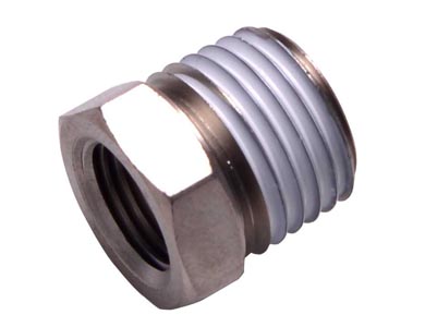 Gerader Reduzieradapter - Airtac | 1/4" Gewinde männlich -> 1/8" Gewinde weiblich