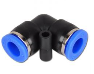 Elbow push in Connector - VPC | Tube Size : 16mm | Plastic 