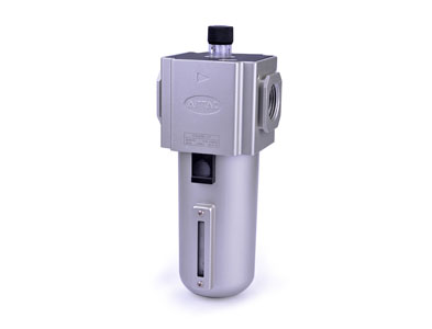 GA200 Series - Airtac | Öler | 1/4" Gewinde | mit Ablassautomatik | 0.1 - 0.9 Mpa | PC Schale