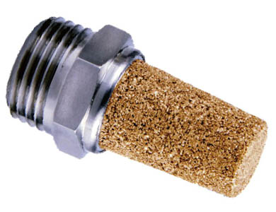 Silencer - Airtac | 3/8" Male Thread | Sintered Brass   