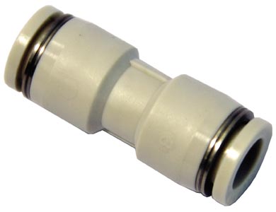 [GPU4] Gerade Steckverbindung - Airtac | Schlauchgrösse: 4mm | Kunststoff | Grau