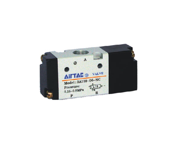 [3A11006NCG] 3A100 Ventil - Airtac | 3/2 Wege | NC | 1/8" Gewinde | Luftbetrieben