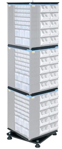 [EH137539.0171] Rotary Storage - Allit | Cartridge apertures: 12 (Not included) | Size: 1710 x 445 x 445