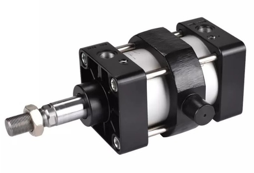 [SC80X100STC] Standard Pneumatik Zylinder - Airtac | 80mm Bohrungsgrösse | 950mm Hub | Doppeltwirkend | Mit Magnet | Zapfenhalterung
