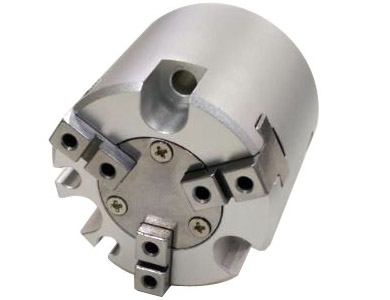 [HFCY50] Greifzylinder - AirTAC | 50mm Bohrungsgrösse | Doppeltwirkend | 3 Greifbacken | G-Gewinde | Mit Magnet